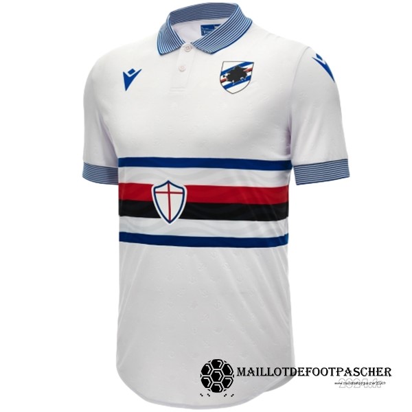 Thailande Exterieur Maillot Sampdoria 2023 2024 Blanc Maillot De Foot Personnalisé Pas Cher