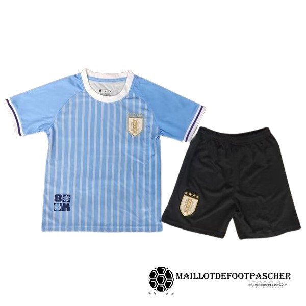 Thailande Domicile Conjunto De Enfant Uruguay 2024 Maillot De Foot Personnalisé Pas Cher